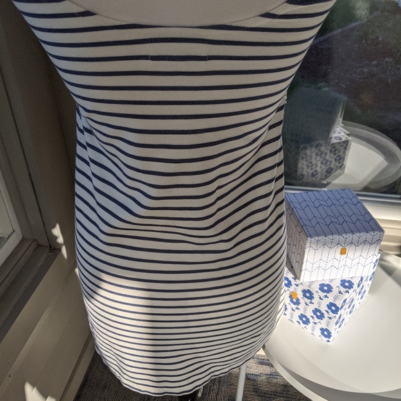 Madewell Navy and Cream Striped Tank Scoop neck Dress size XS - Picture 8 of 10